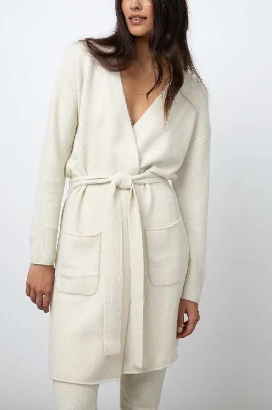 ANSEL ROBE - OFF WHITE Oversized sweaters