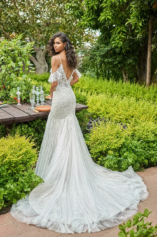 Ginger Gown Illusion Lace Gown