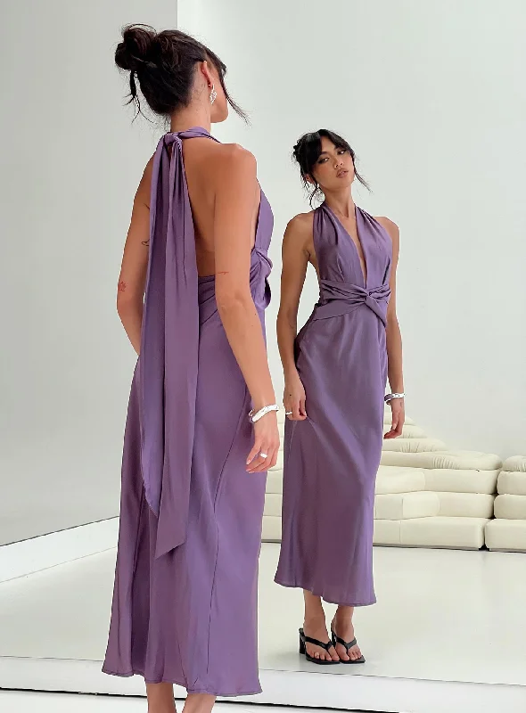 Acesa Maxi Dress Mauve Women's trendy maxi dresses sale