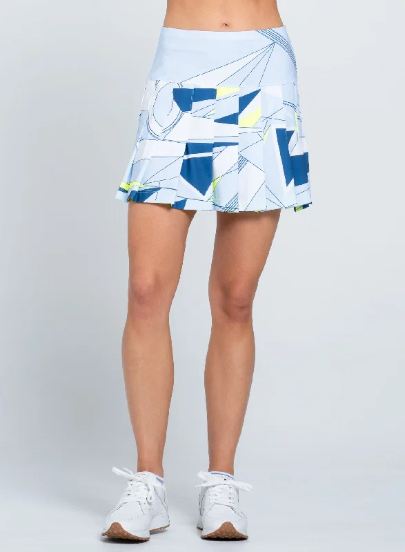 Going Strong Skort-short 15.25" Printed Denim Skirt