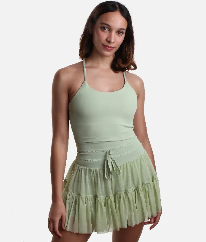 PIROUETTE SKORT in Pistachio – Bold, Breezy & Perfect for Movement Cocktail unclassified skirts