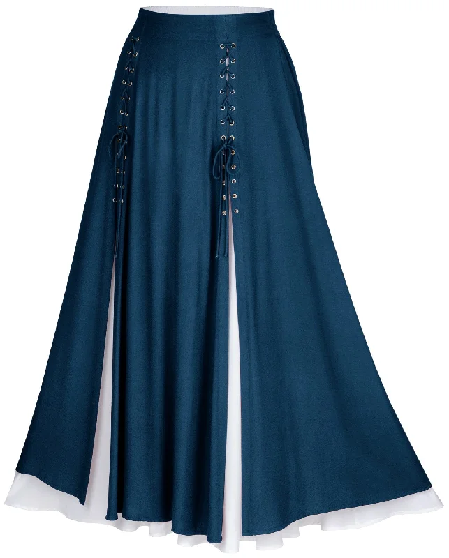 Rowan Maxi Limited Edition Majolica Blue Party maxi dresses