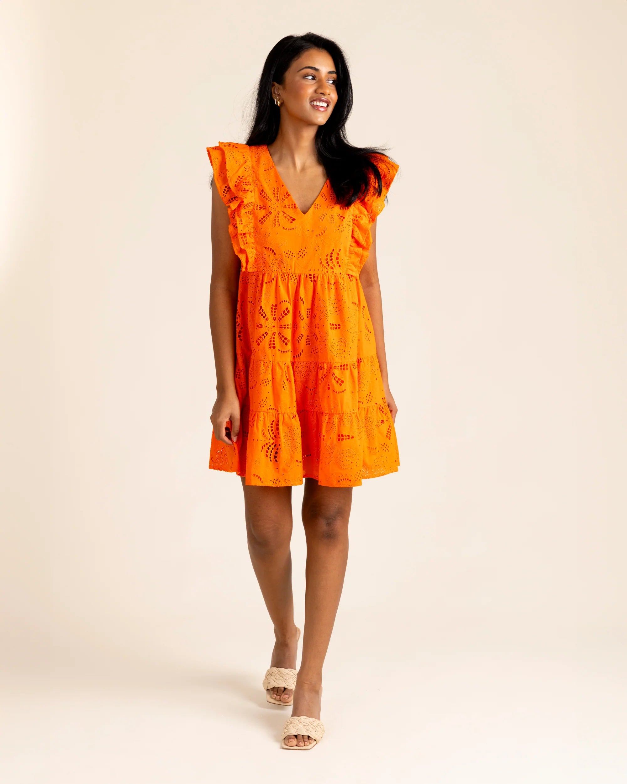 Alden Adair Hope Dress - Sunset Smocked unclassified dresses