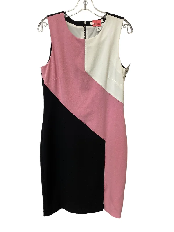 Black & Pink Dress Work White House Black Market, Size 8 Trendy new unclassified dresses