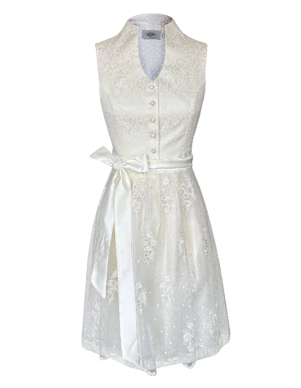 Bridal Dirndl with High Collar Neckline: MADE-TO-ORDER Formal unclassified dresses