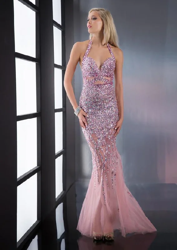 Jasz Couture - 5061 Dress in Pink Anniversary unclassified dresses