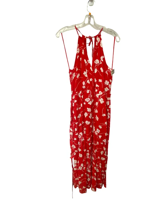 Jumpsuit By Maeve In Red, Size: 6 Festival unclassified dresses