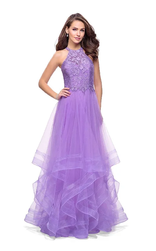 La Femme 25671 Dress Tiered unclassified dresses