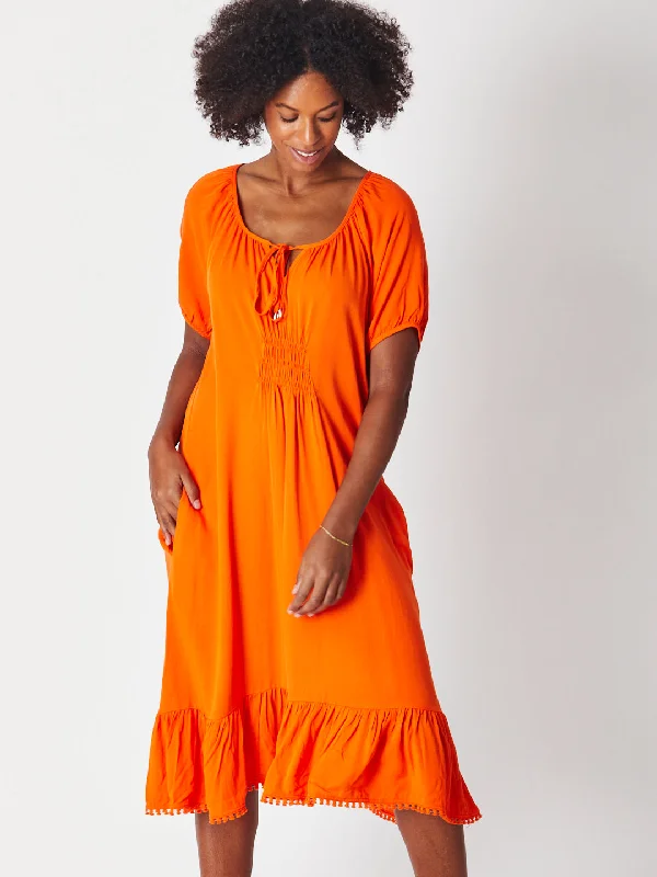 Lucy Core Dress- Orange 29363 Short unclassified dresses