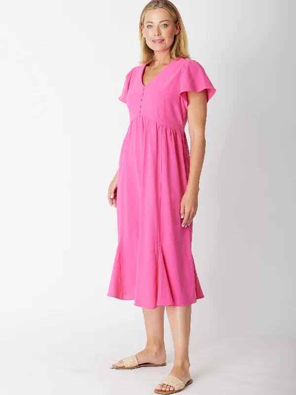 Pebbles Upcycle Dress - Hot Pink - 30527 Neutral tone unclassified dresses