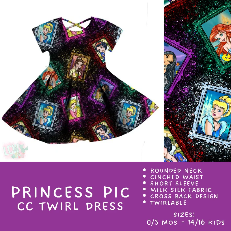 Ready To Ship - Criss Cross Twirl Dresses - Princess Pic Kids Twirl Criss Cross Dress One-shoulder unclassified dresses