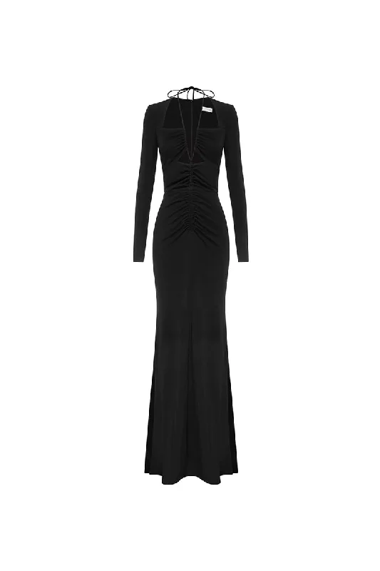 Riccardo Gown Black Plus size unclassified dresses