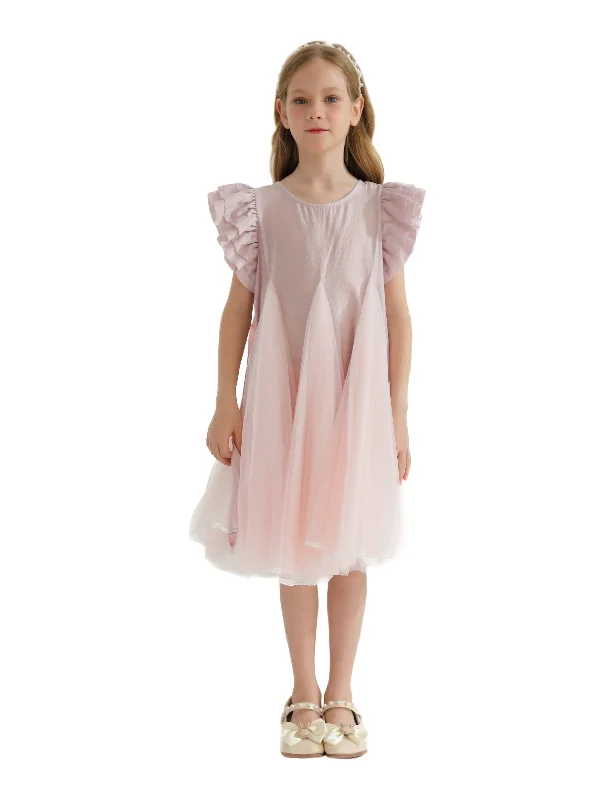 Pink Frill Tulle Dress Party Tulle Dress