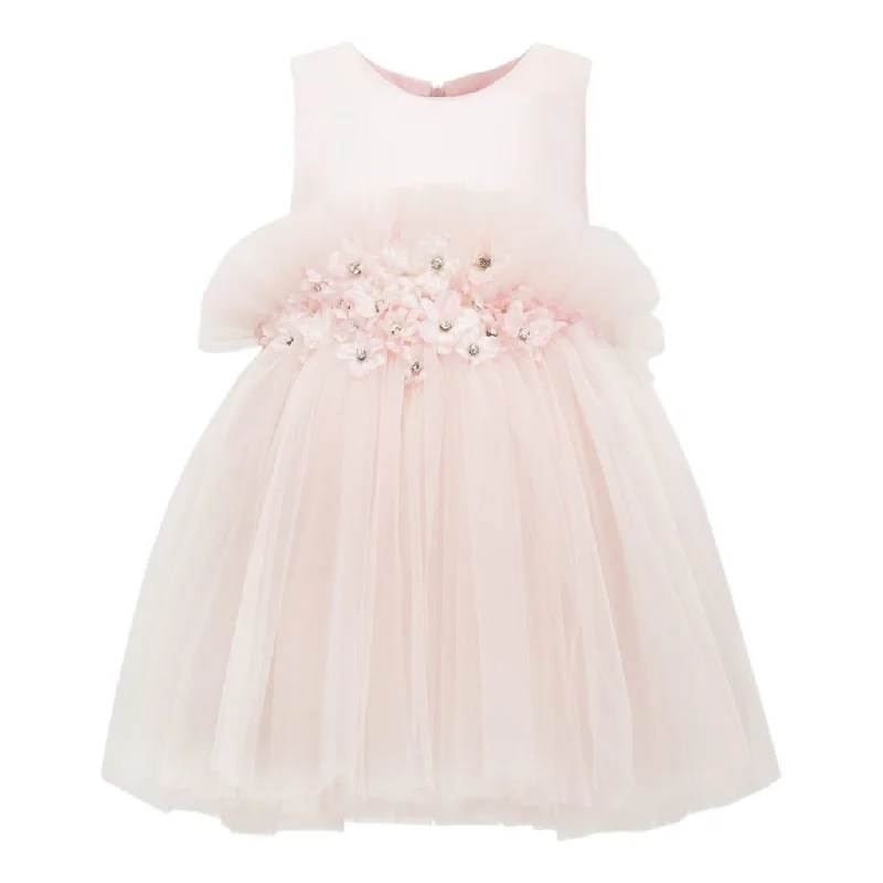 Pink Flower Tulle Dress Tulle Dress Outfit