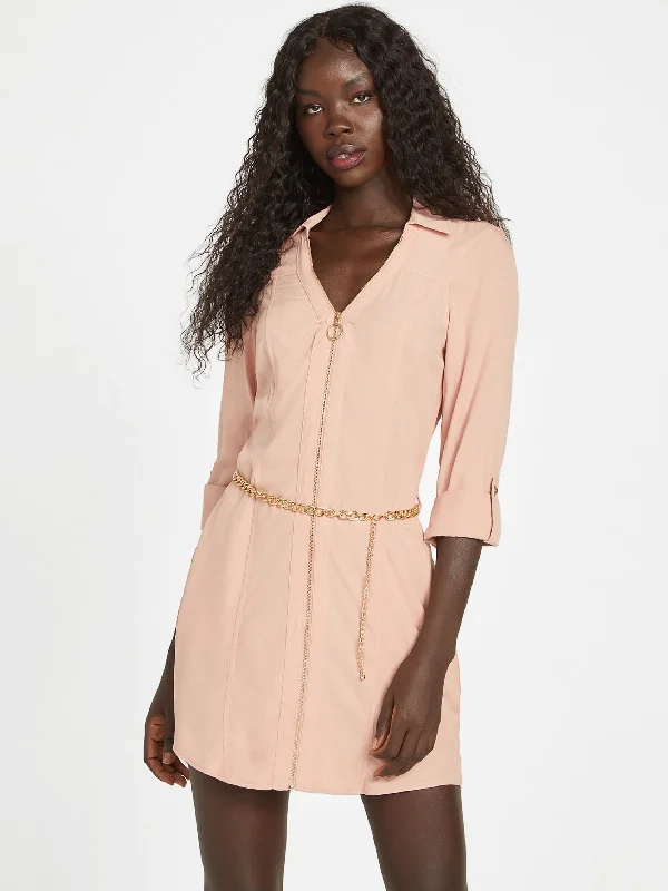 Abelina Challis Shirt Dress Button-down Shirt Dress