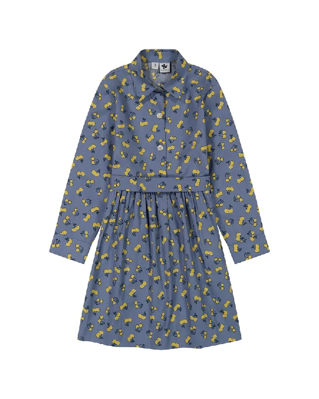 Busy Bees Sloane Camp Shirtdress Shift Shirt Dress