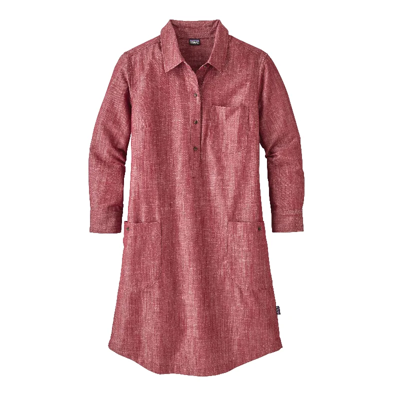 W's Rocky Peak Shirt Dress Chic Shirt Dress